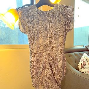 Guess snake print dress